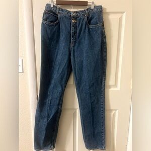 Vintage Women’s Lawman Relaxed Fit High Rise Western Denim Jeans Size 17/18